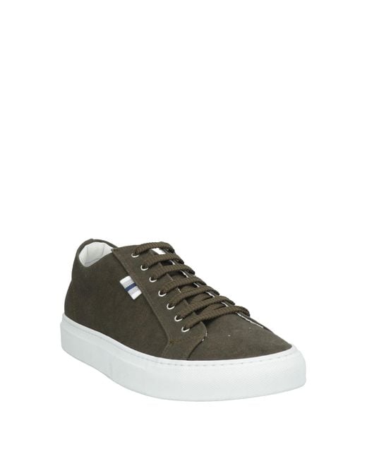 Fedeli Green Trainers for men