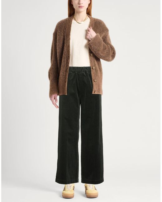 Caractere Black Pants Cotton, Modal, Elastane
