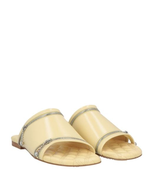 Burberry Natural Sandals