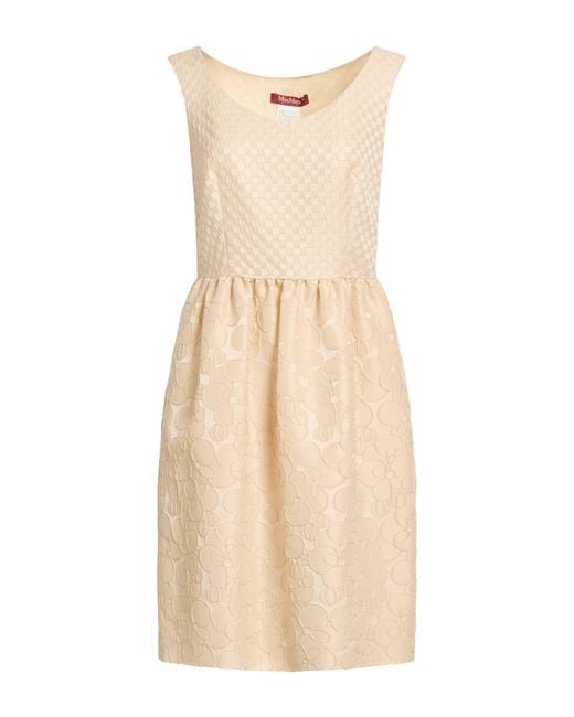 Max Mara Natural Mini Dresses