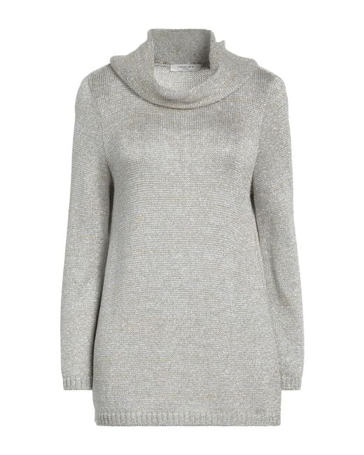 Charlott Gray Turtleneck Viscose, Polyester