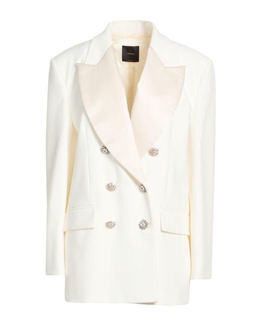 Pinko White Blazers