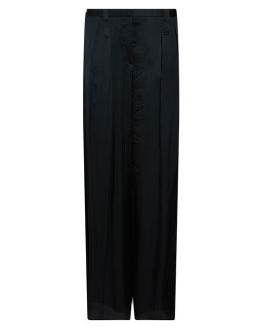 Barbara Bui Black Pants Viscose, Rayon