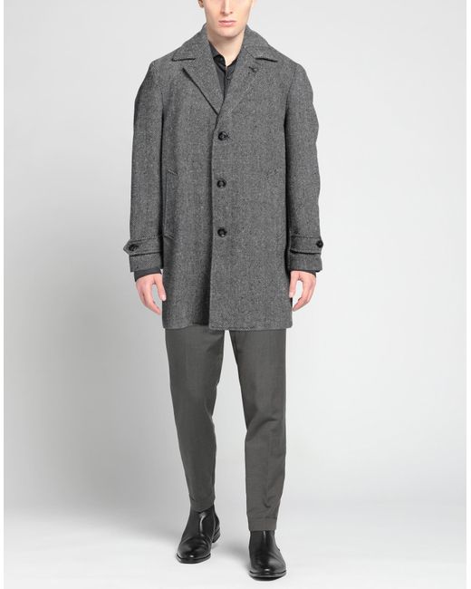 Officina 36 Gray Coat for men