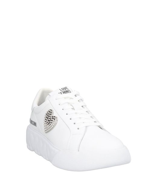 Love Moschino White Sneakers