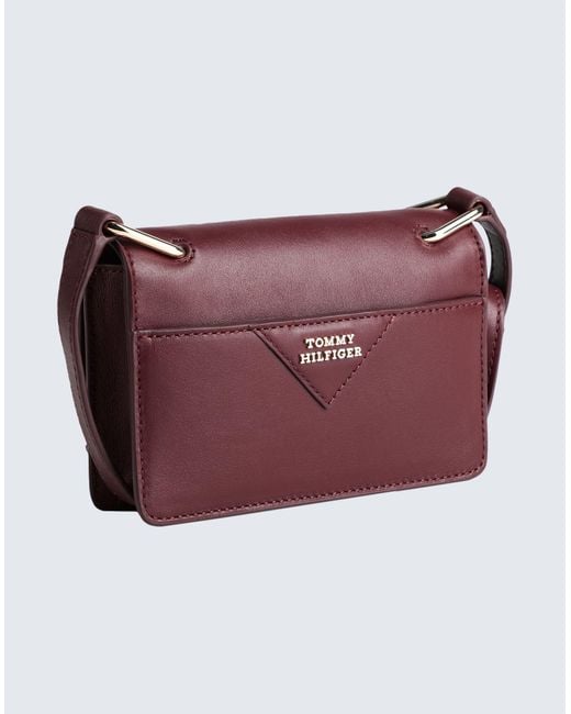 Tommy Hilfiger Purple Umhängetasche