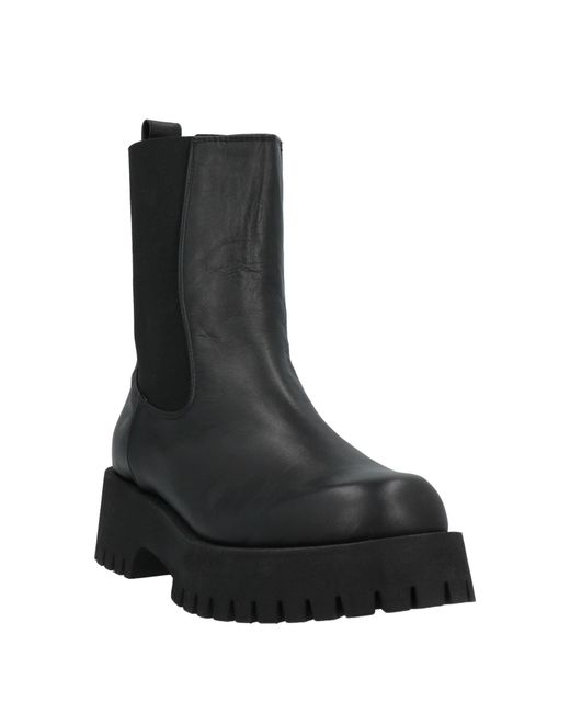 Maliparmi Black Ankle Boots
