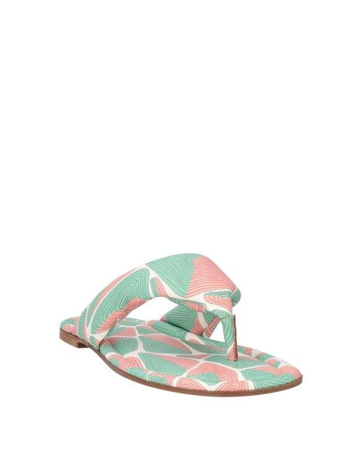 Infradito di Emilio Pucci in Green