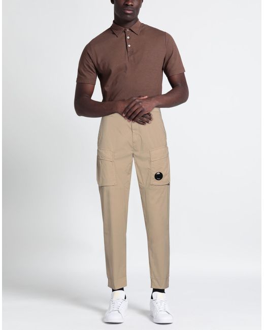 C P Company Natural Pants for men