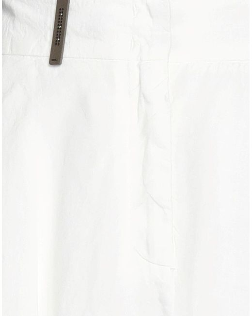 Peserico White Midi Skirt