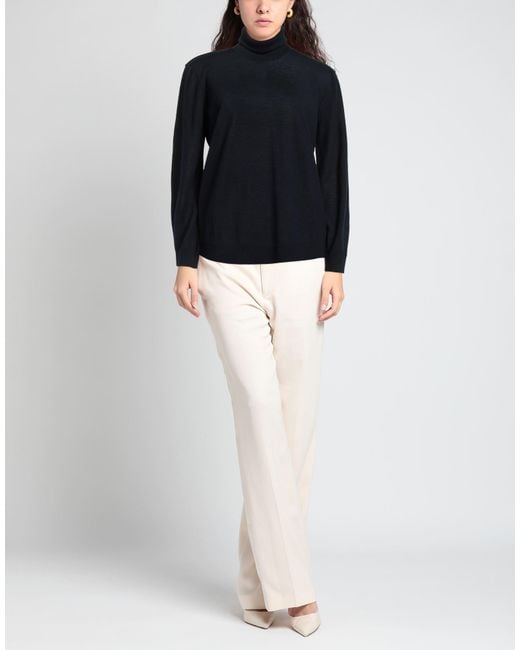 Emporio Armani Blue Turtleneck