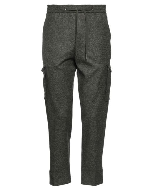 Hōsio Gray Pants Acrylic, Wool, Polyester for men