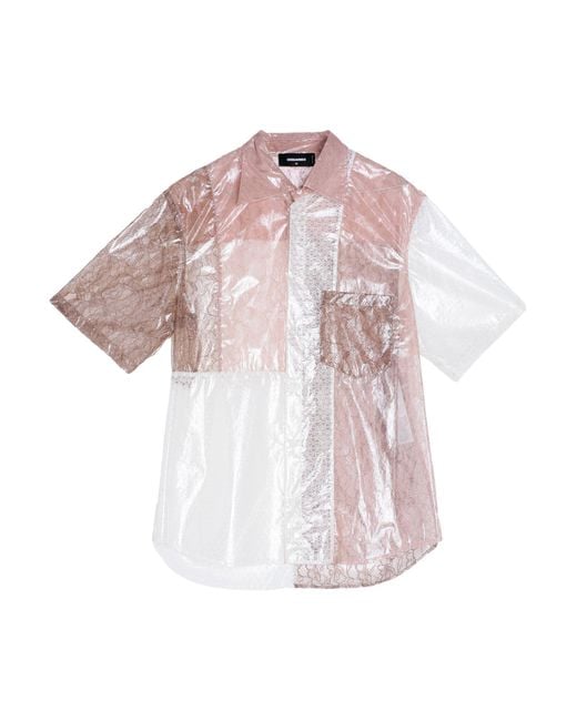 DSquared² Pink Shirt for men