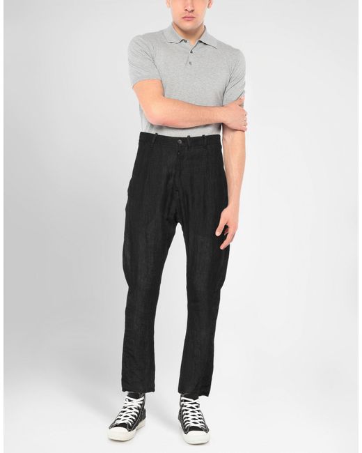 Masnada Black Trouser for men