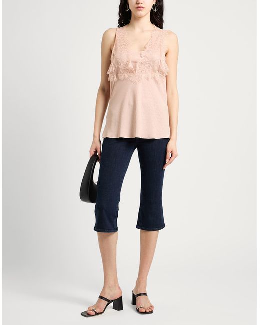 Top Pinko de color Pink