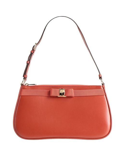 Ferragamo Red Handbag