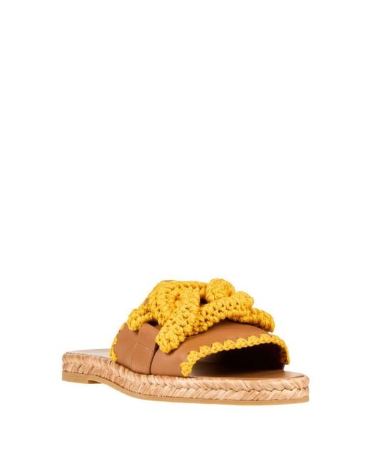 Tod's Metallic Espadrilles