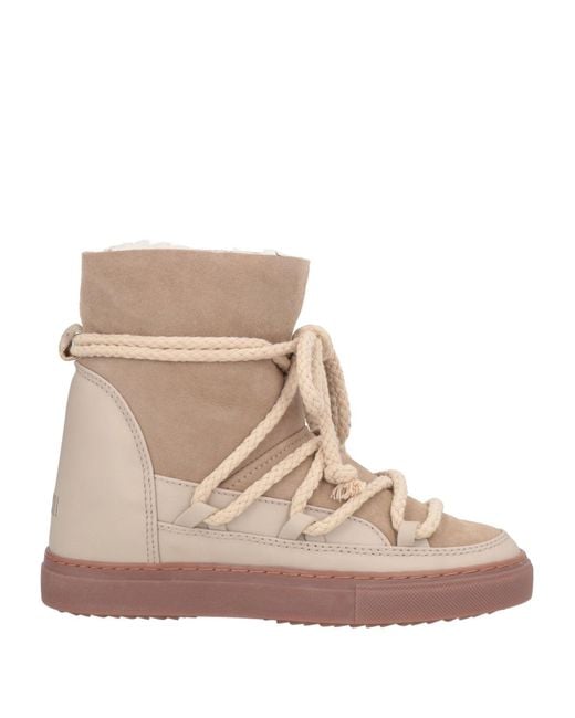 Inuikii Natural Ankle Boots Leather