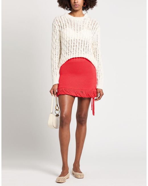 DIOTIMA Red Mini Skirts
