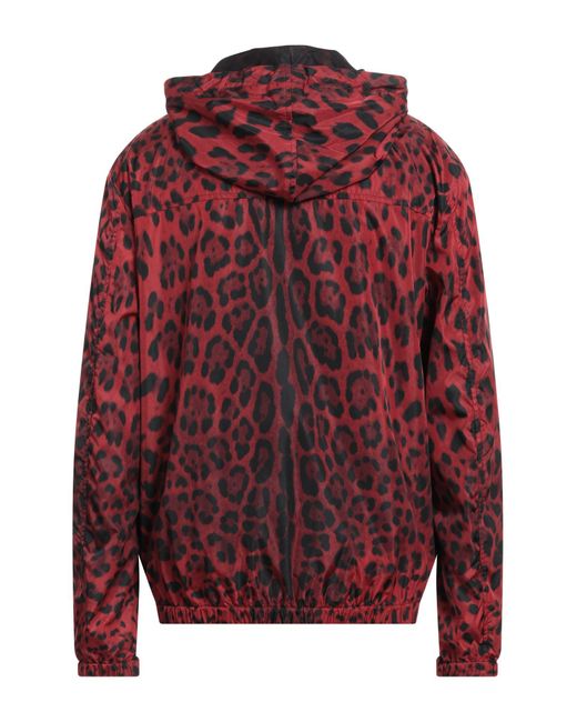 Dolce & Gabbana Red Jacket for men