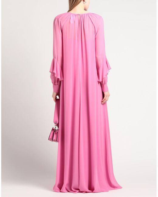 Vestido largo Max Mara Studio de color Pink