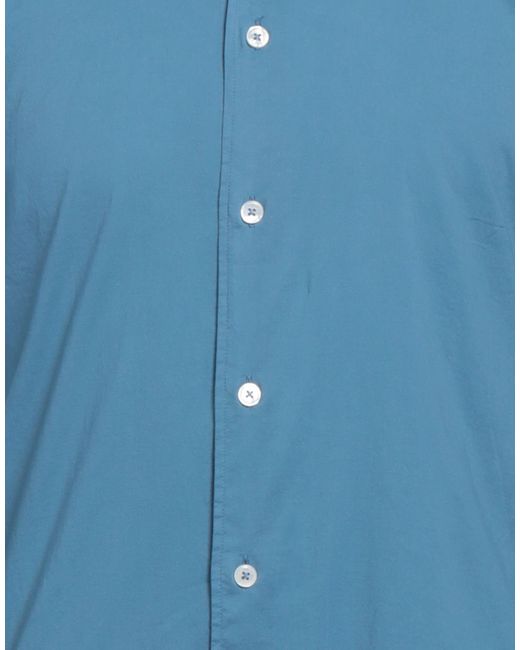 Fedeli Blue Shirt for men