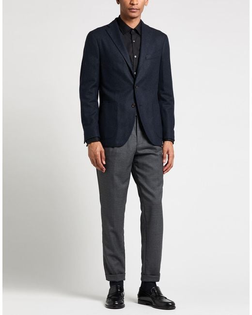 Boglioli Blue Blazer for men