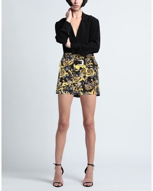 Versace Jeans Couture Black Mini Skirt