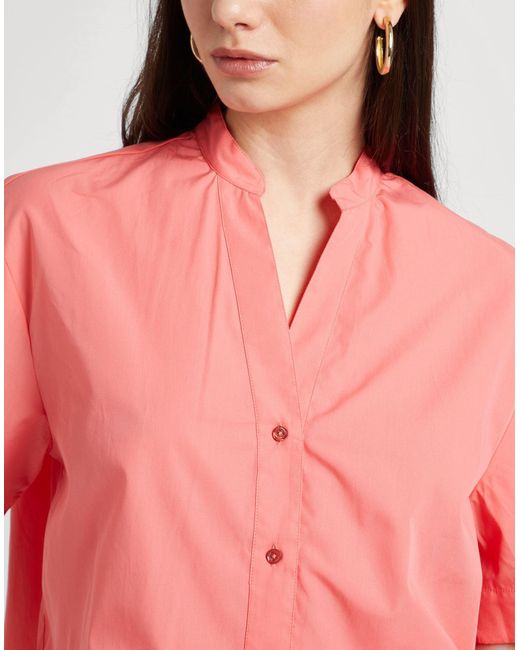 MAX&Co. Pink Madre Coral Shirt Cotton