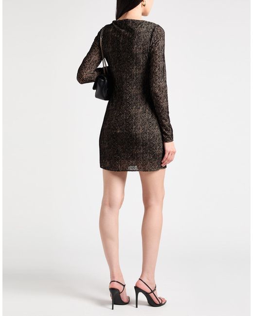 Missoni Black Sand Mini Dress Polyamide, Elastane