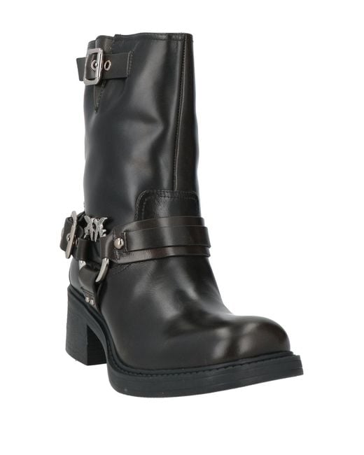 Pinko Black Ankle Boots
