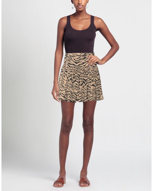Zadig & Voltaire Natural Mini Skirt