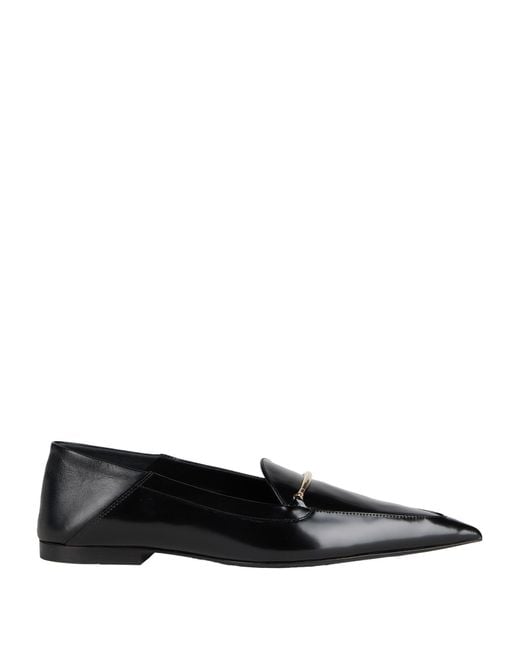 Victoria Beckham Black Mokassin