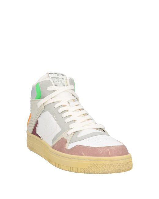 Philippe Model White Sneakers for men