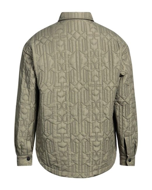 Palm Angels Gray Puffer for men