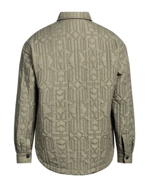 Palm Angels Gray Jacket for men