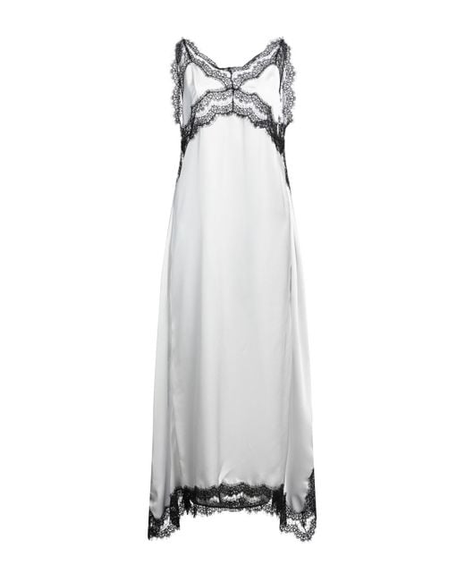 MSGM White Maxi Dress