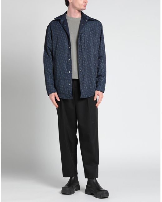 Lanvin Blue Overcoat for men