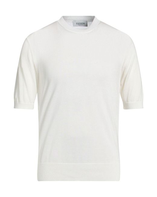Pullover Laneus de hombre de color White
