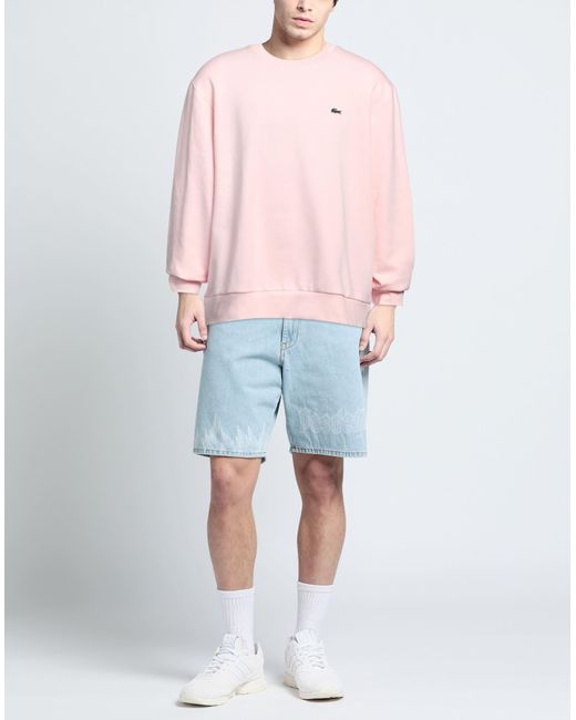Sweat-shirt Lacoste pour homme en coloris Pink