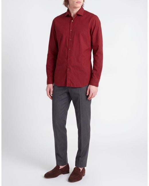 Camisa Xacus de hombre de color Red