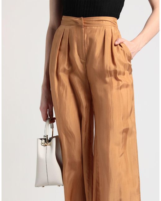 Alberta Ferretti Natural Trouser