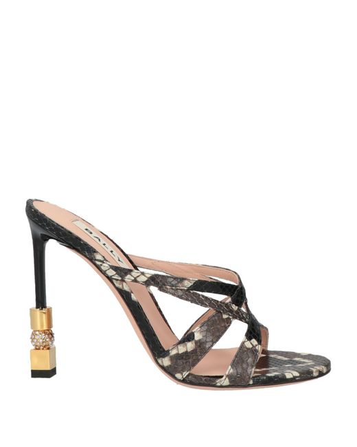 Bally Metallic Sandals