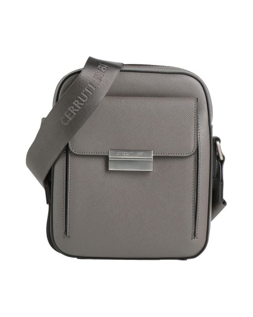 Cerruti 1881 Gray Cross-body Bag for men