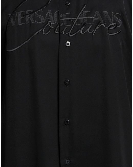 Camisa Versace de hombre de color Black