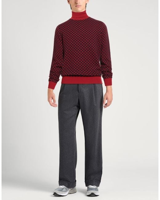 Drumohr Red Turtlenecks for men