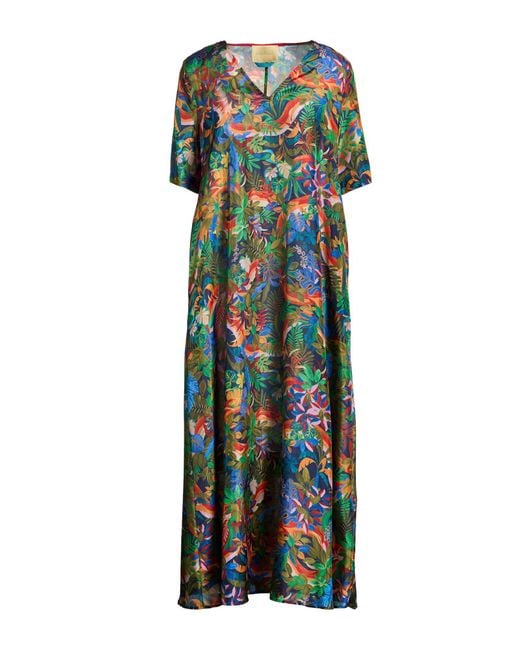 Momoní Green Maxi Dress