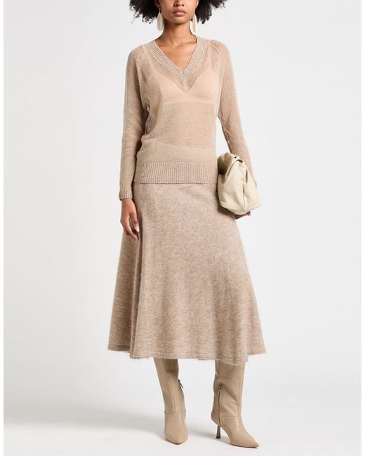 Pullover Aragona de color Natural