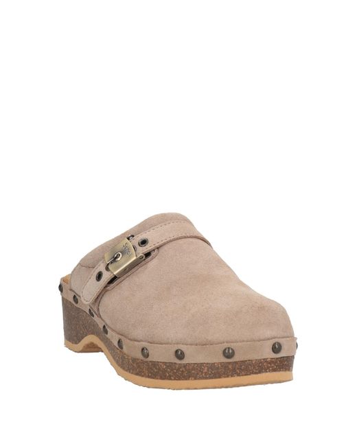 Scholl Brown Mules & Clogs