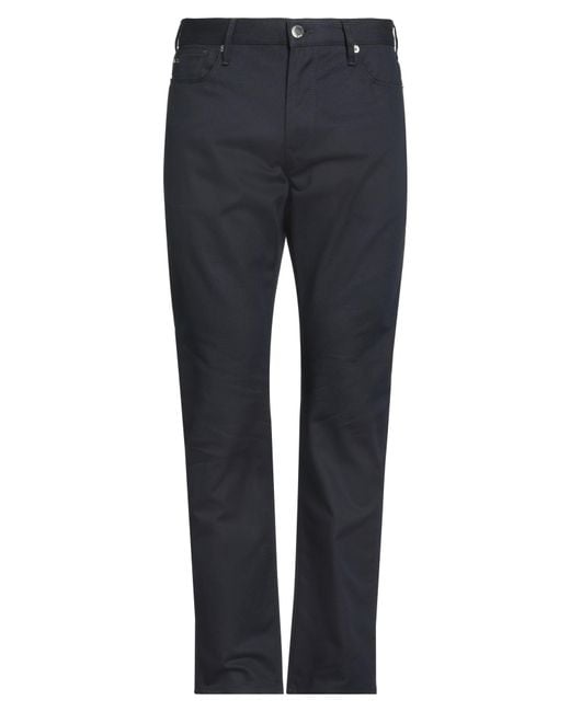 Emporio Armani Blue Trouser for men